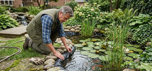 Beginner-friendly method to find and repair leaks in a garden pond